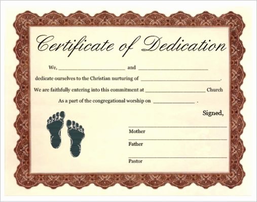 Baby Dedication Certificate Template New 13 Best Baby Dedication Images On Pinterest