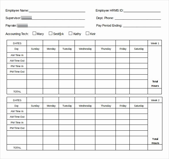 Basic Monthly Timesheet Template New 31 Simple Timesheet Templates Doc Pdf