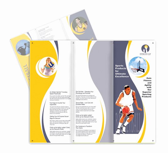 Basketball Camp Flyer Template Inspirational Sports Basketball Games Brochure Templates