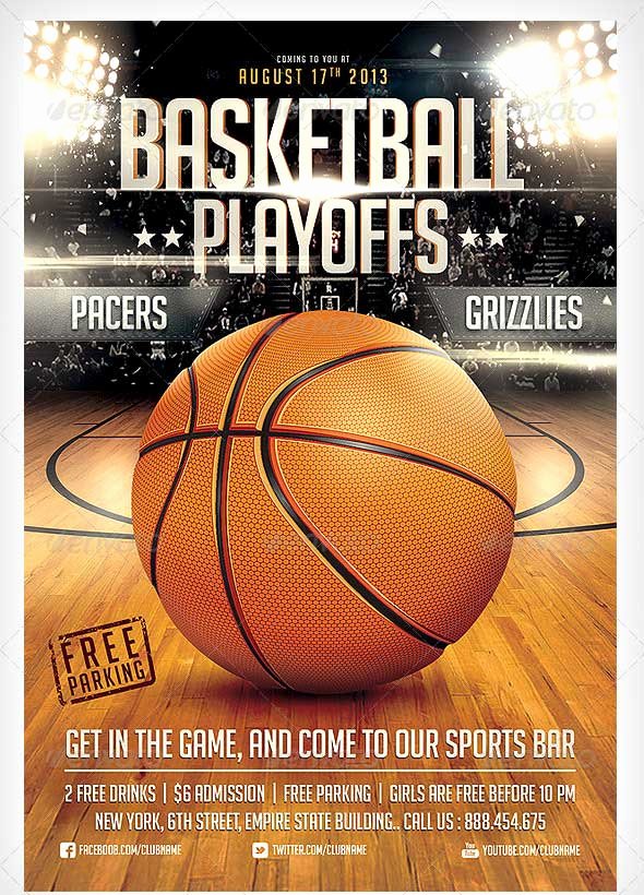 Basketball tournament Flyer Template Awesome 15 Basketball Flyer Templates Excel Pdf formats