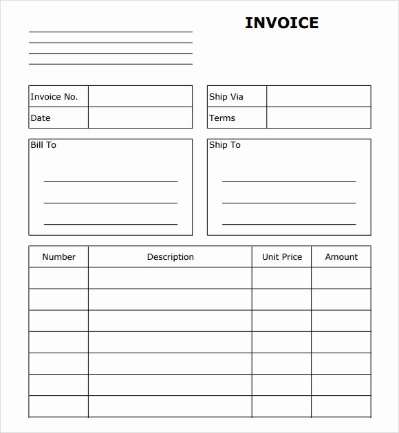 Billing Invoice Template Free Luxury Free 13 Billing Invoice Samples In Google Docs