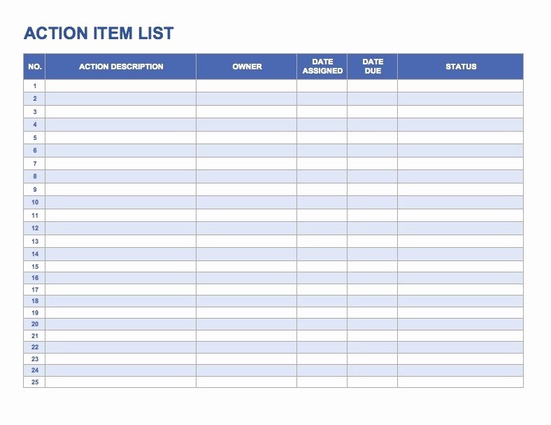 Blank Checklist Template Word Awesome Blank Checklist Template Word