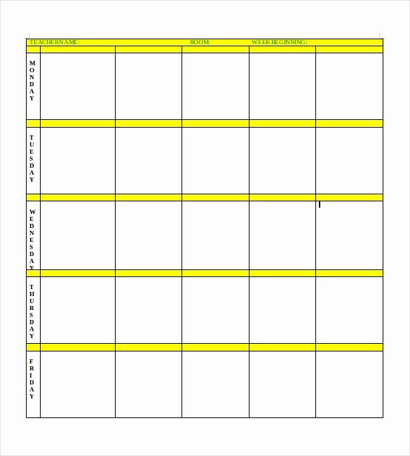 Blank Lesson Plan Template Pdf Awesome Blank Lesson Plan Template
