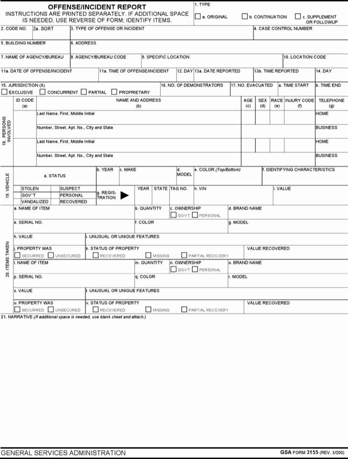 Blank Police Report Template Lovely Download Blank Police Report Template for Free Tidytemplates