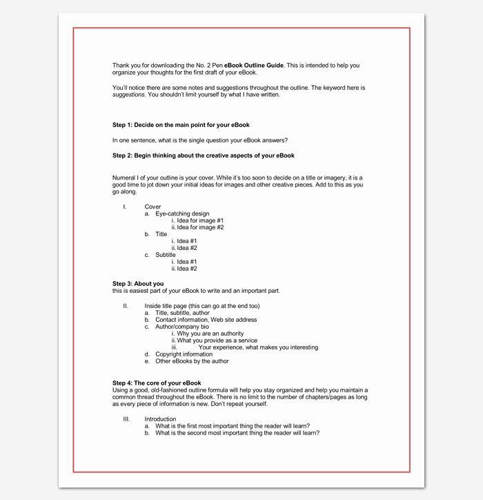 Book Outline Template Microsoft Word Lovely Book Outline Template 17 Samples Examples and formats