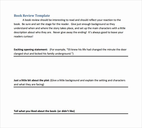 Book Review Template Pdf Luxury 10 Book Review Templates Pdf Word