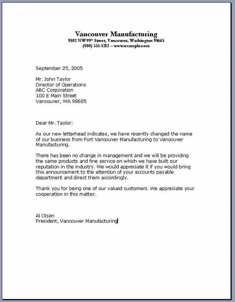 Business Cover Letter Template Elegant Cover Letter format Creating An Executive Cover Letter