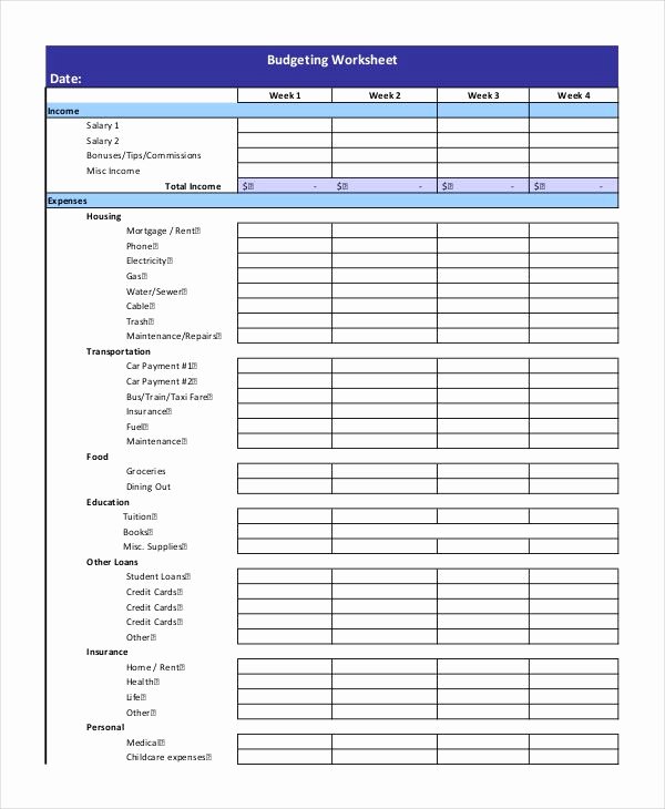 Business Monthly Budget Template Elegant Example Bud Ing Worksheet Simple Monthly Bud