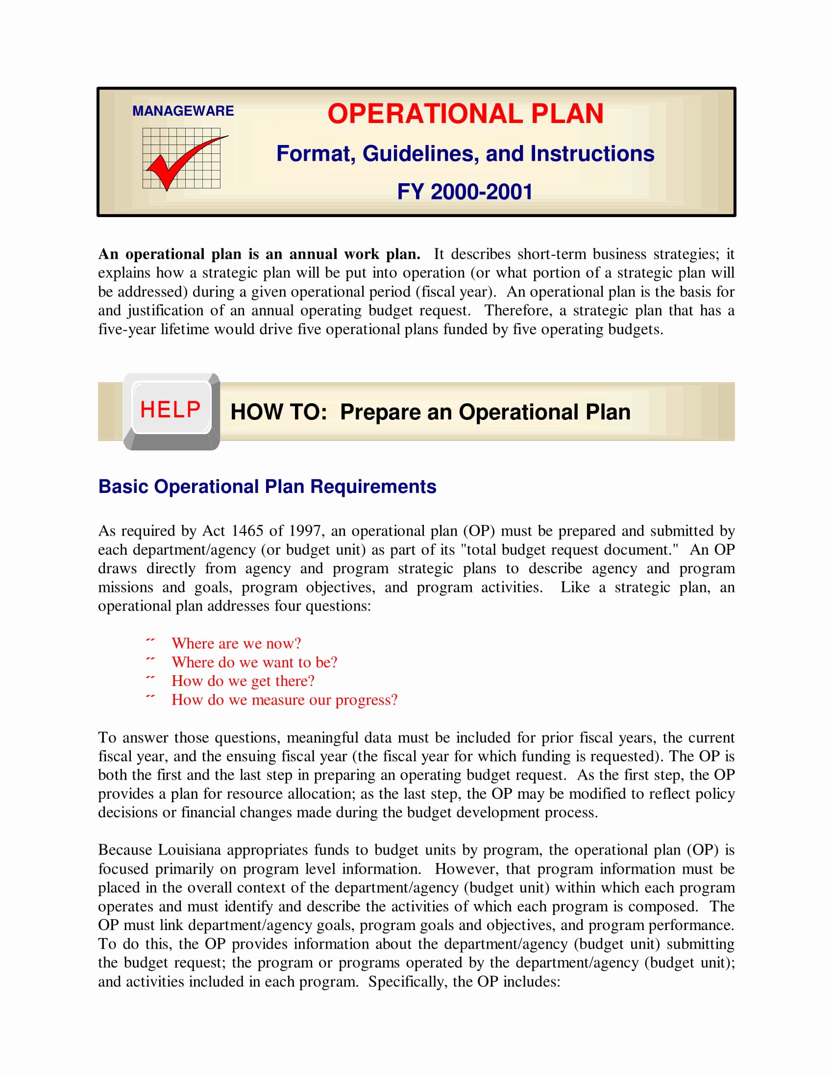 Business Operational Plan Template Awesome 12 Business Operational Plan Examples Pdf Word Docs