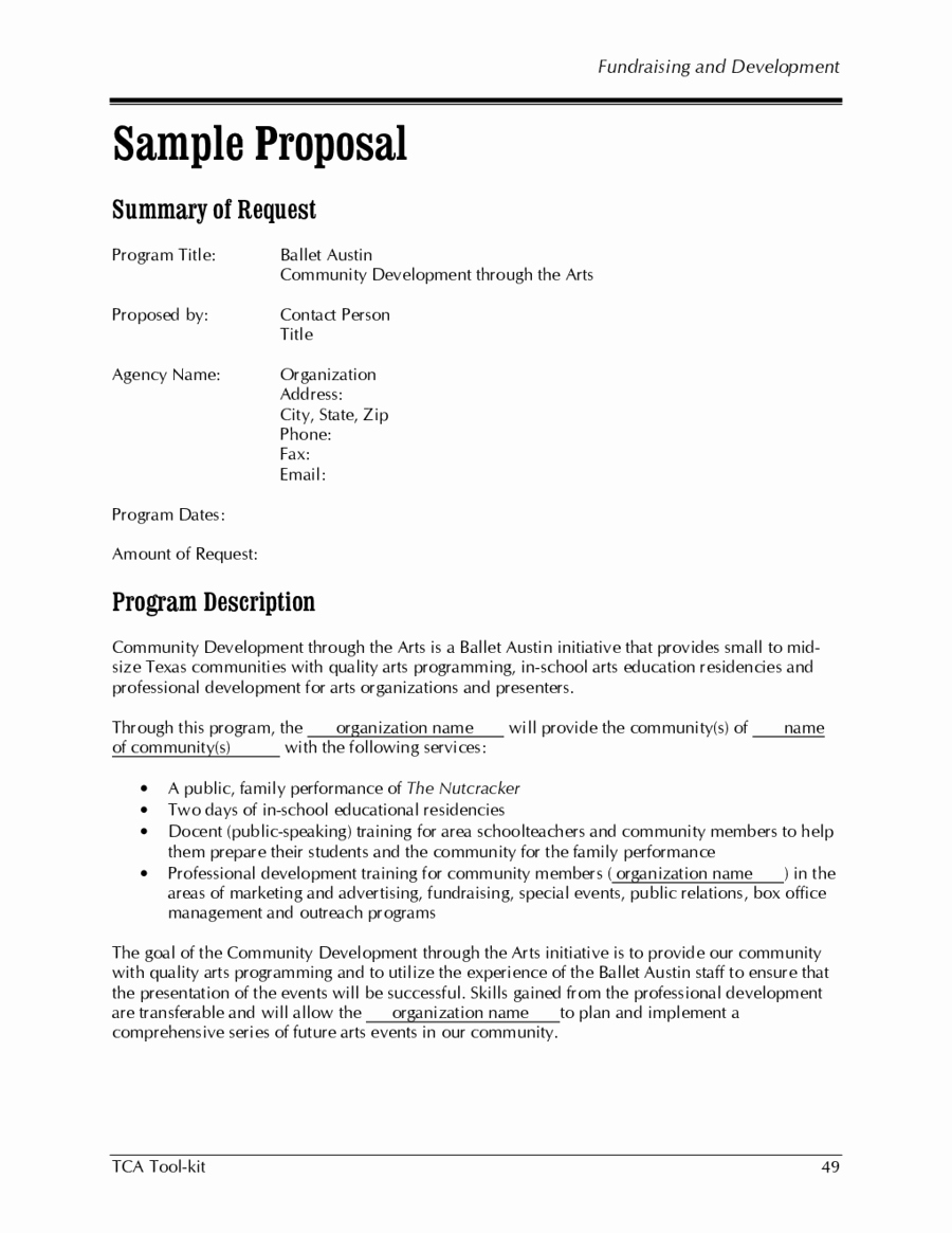Business Proposal Letter Template New 2019 Business Proposal Letter Fillable Printable Pdf