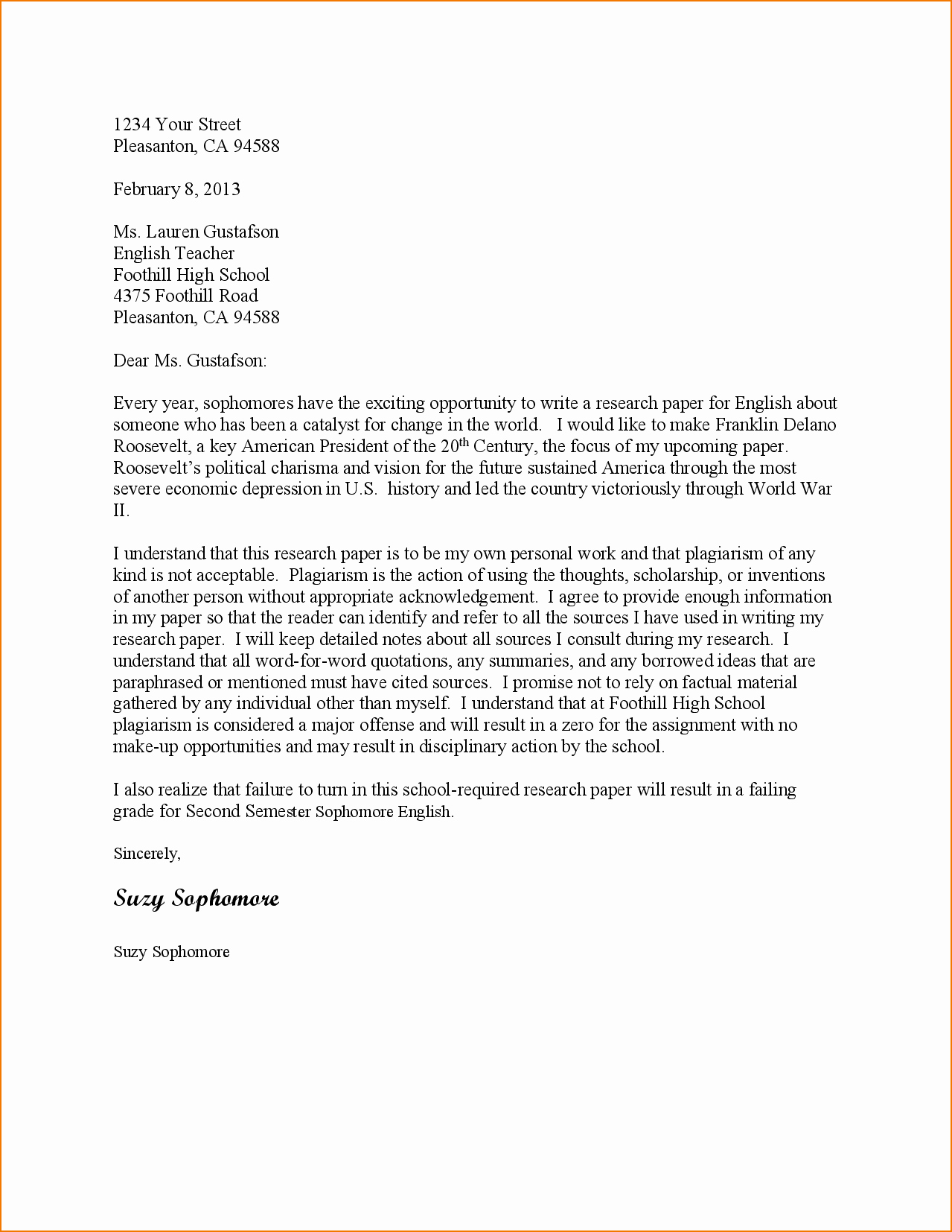 Business Proposal Letter Template New 4 Business Proposal Letter Sample