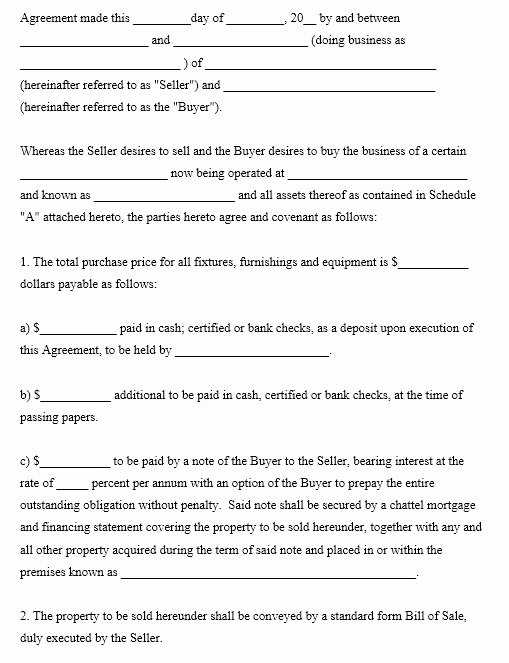 Buy Sell Agreement Template Awesome 13 Free Sample Purchase Agreement Templates Printable
