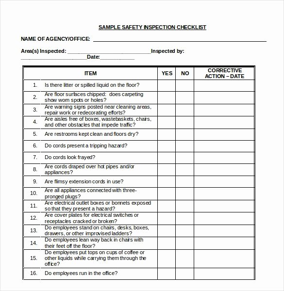 Car Inspection Checklist Template Beautiful 30 Word Checklist Template Examples In Word