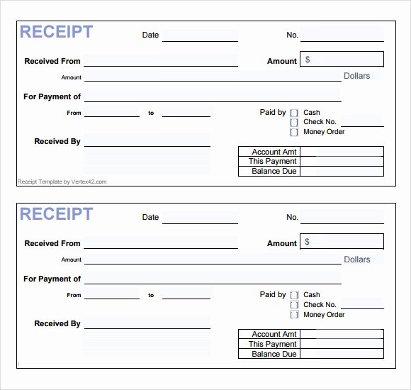 Cash Payment Receipt Template Elegant Sample Cash Receipt Template 13 Free Documents In Pdf Word