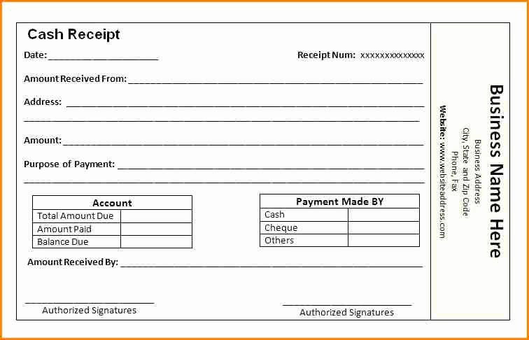 Cash Payment Receipt Template New 11 How to Make A Receipt for Payment