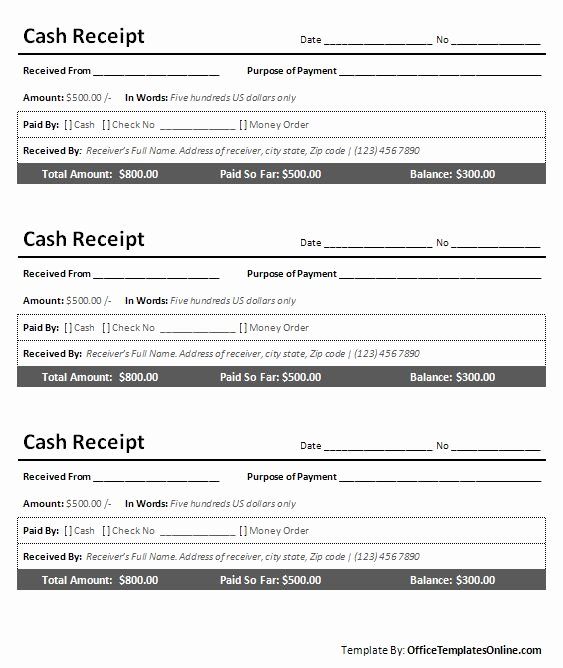 Cash Receipt Template Word New 114 Best Images About Fice Templates On Pinterest
