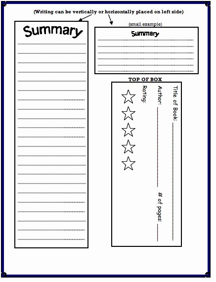 Cereal Box Book Report Template Awesome 23 Best Images About Book Reports On Pinterest