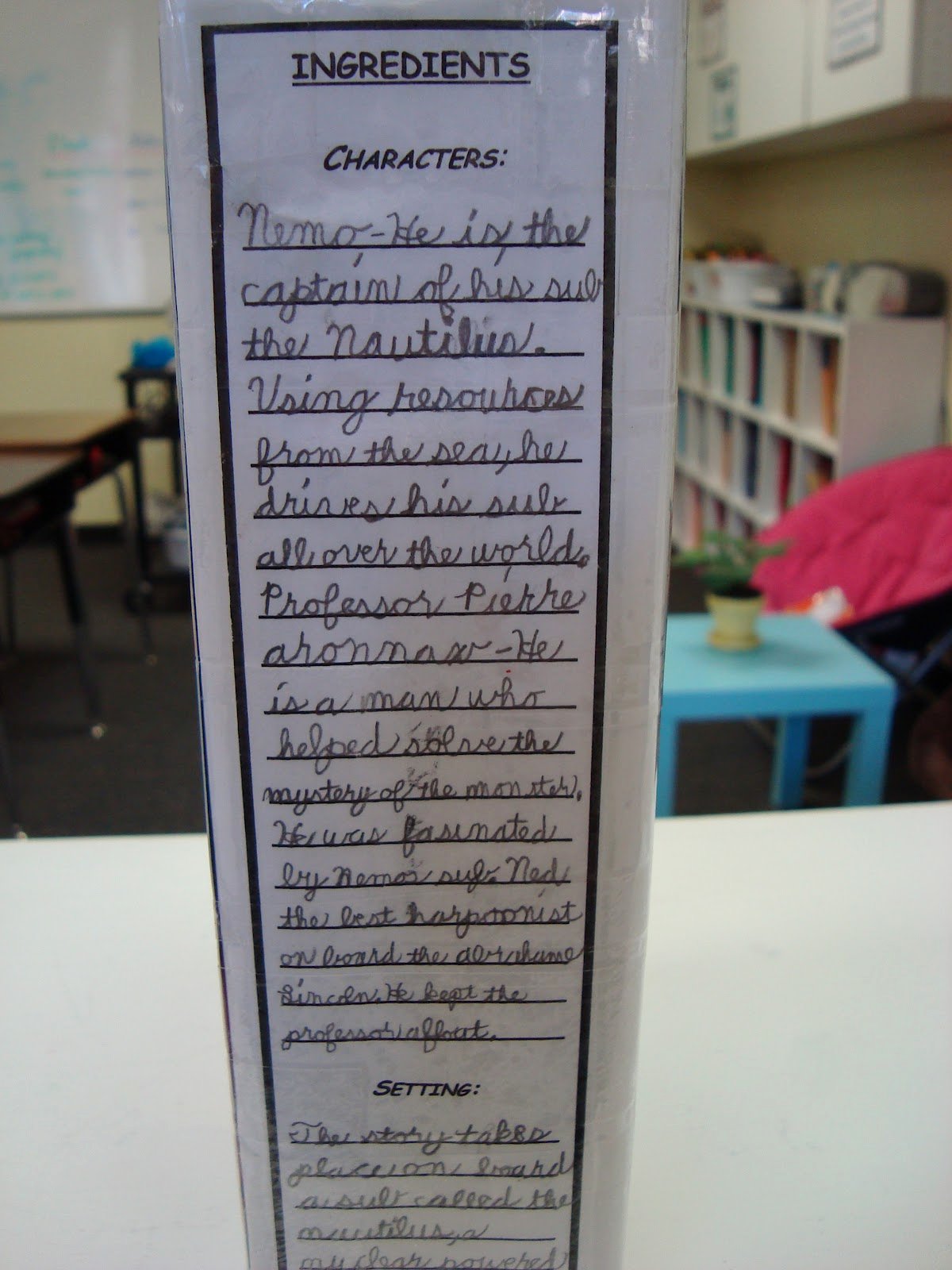 Cereal Box Book Report Template Lovely 5th and Fabulous Cereal Box Book Reports
