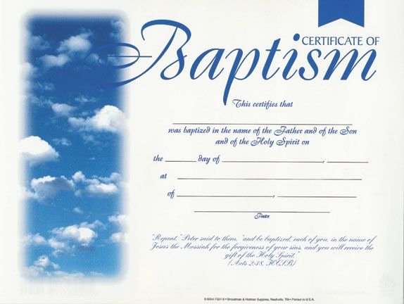 Certificate Of Baptism Template Elegant Free Baptismal Certificates Template Google Search