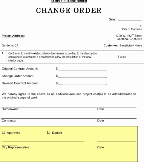 Change order forms Template Inspirational Change order Templates Find Word Templates