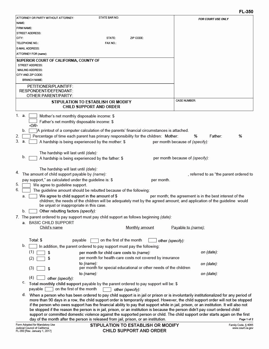 Child Support Agreement Template Luxury 32 Free Child Support Agreement Templates Pdf &amp; Ms Word