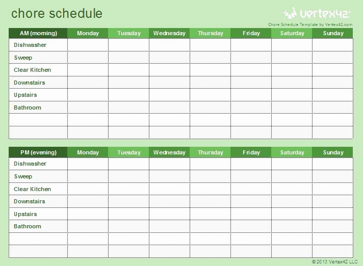 Chore Chart Template Excel Unique 68 Best Images About Free Excel Templates On Pinterest
