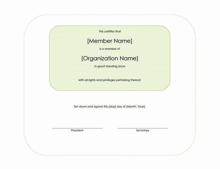 Church Membership Certificate Template Best Of Church Membership Certificate