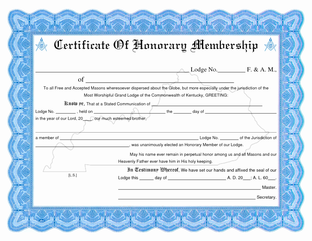 Church Membership Certificate Template Elegant 29 Of Membership Certificate Template