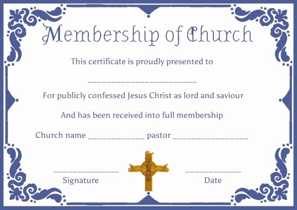 Church Membership Certificate Template Elegant Best 25 Free Certificate Templates Ideas On Pinterest