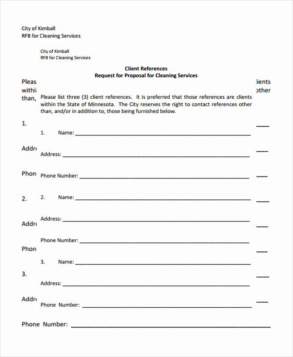 Cleaning Proposal Template Pdf New Cleaning Proposal form Sample 5 Free Documents In Word Pdf