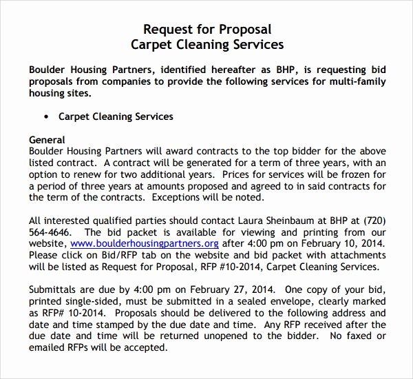 Cleaning Proposal Template Pdf Unique 16 Cleaning Proposal Templates Pdf Word