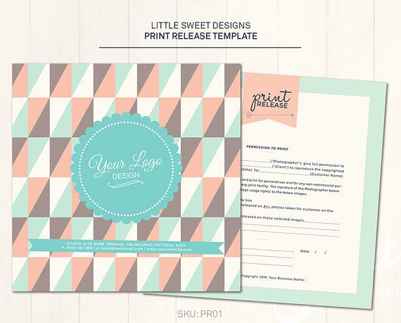 Client Print Release form Template Lovely Release form Template Deals for Your Studio