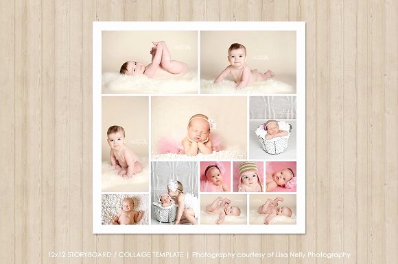 Collage Templates for Word Best Of 12x12 Collage Template Templates Creative Market