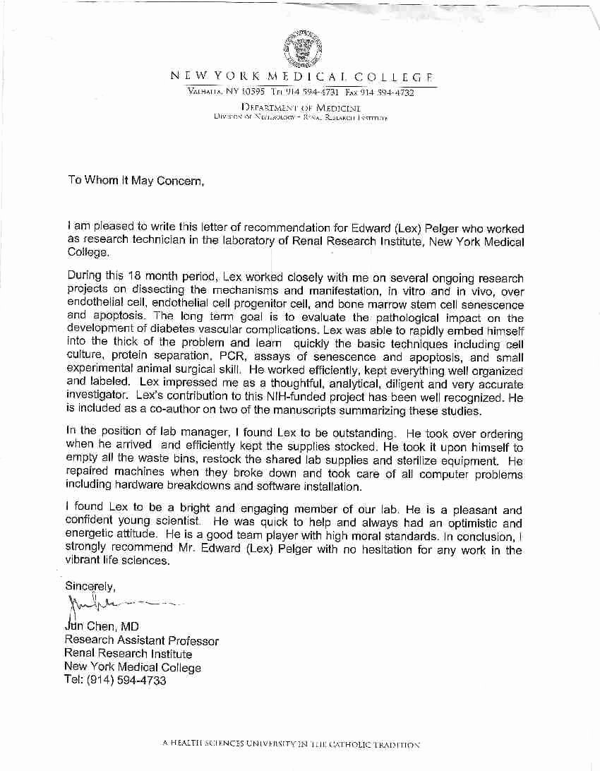 College Letter Of Recommendation Template Awesome How to Write A Re Mendation Letter for Students