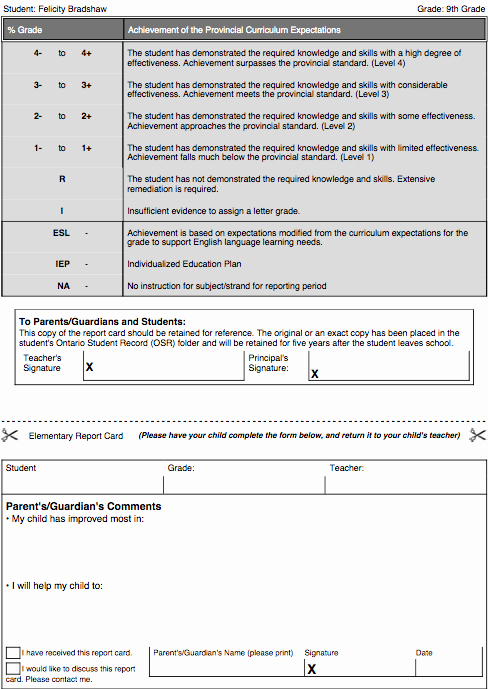 College Report Card Template Elegant the Hudson College Report Card Template