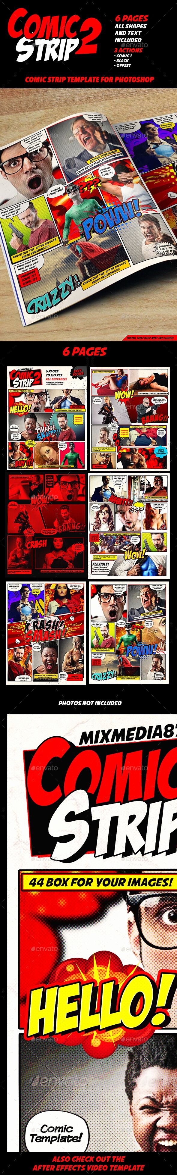Comic Book Template Photoshop Lovely 1000 Images About Shop Files On Pinterest