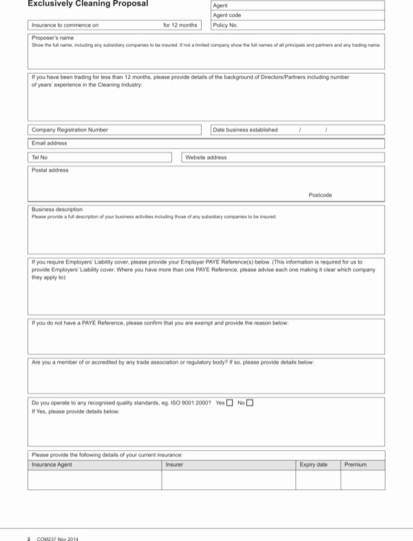 Commercial Cleaning Proposal Template Free Best Of Download Mercial Cleaning Proposal Template for Free