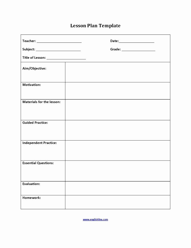 Common Core Lesson Plan Template Best Of Lesson Plan Template Beautiful Planning Marzano Pdf