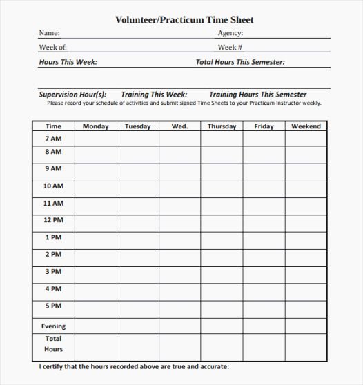Community Service Hours Template Lovely Best Eloquent Free Printable Munity Service Log Sheet