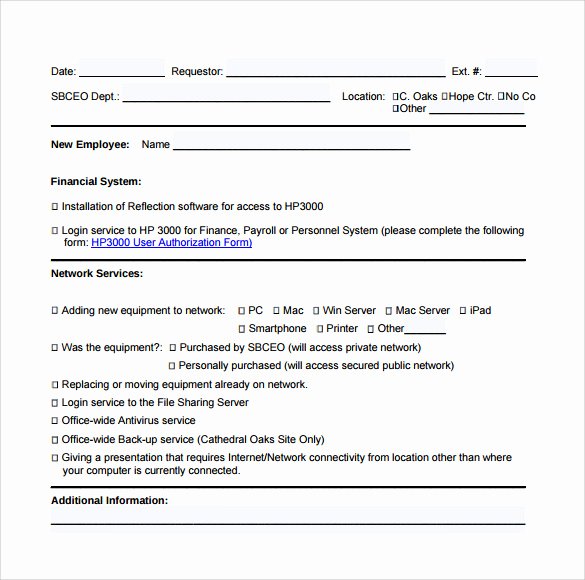 Computer Repair form Template Luxury Sample Puter Service Request form 12 Download Free