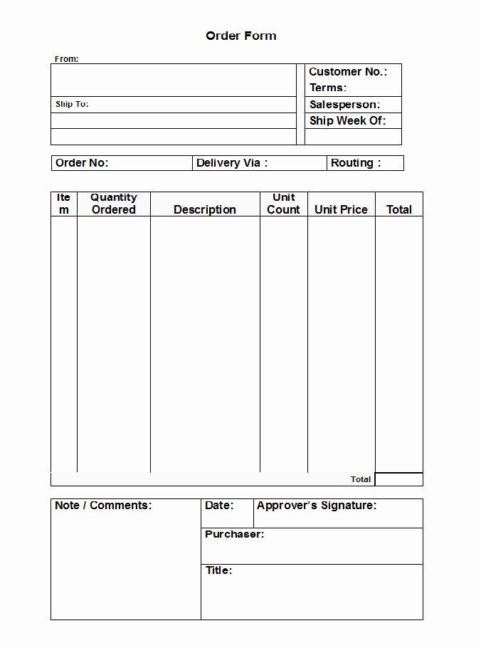 Construction Change order Template Word Lovely Purchase order Template 8 Free Excel Word Template