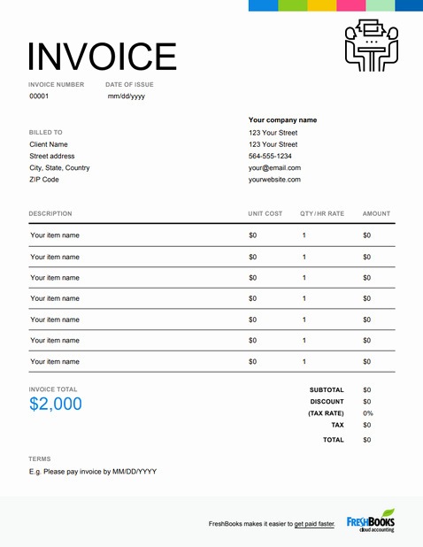 Consulting Invoice Template Word Inspirational Consulting Invoice Templates Free Download