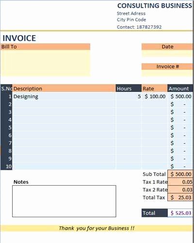 Consulting Invoice Template Word Luxury Free Download Consultant Invoice Templates Ms Excel