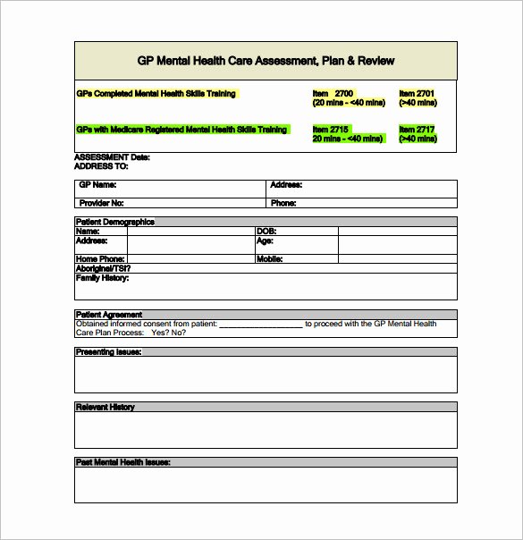 Counseling Treatment Plan Template Lovely Counseling Treatment Plan Template Pdf