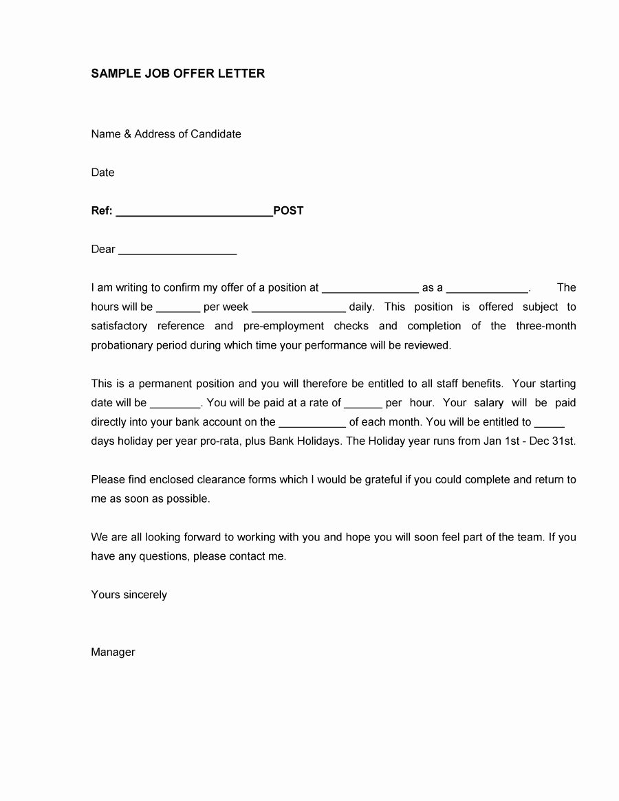Counter Offer Letter Template Best Of 12 13 Counter Offer Letter Sample with Salary