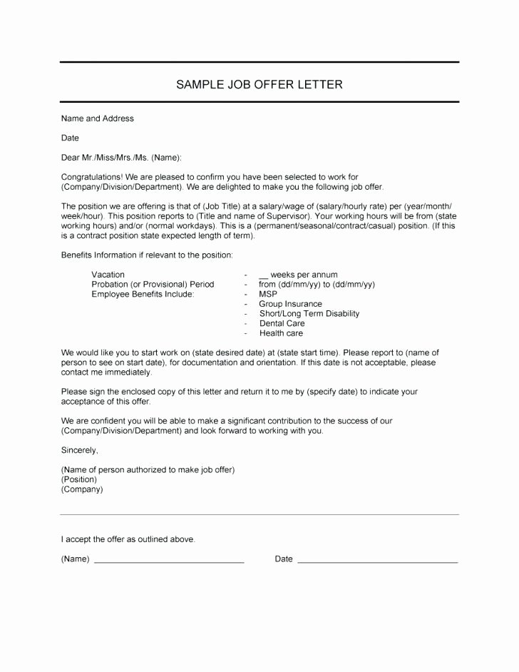 Counter Offer Letter Template Inspirational 12 13 Counter Offer Letter Samples