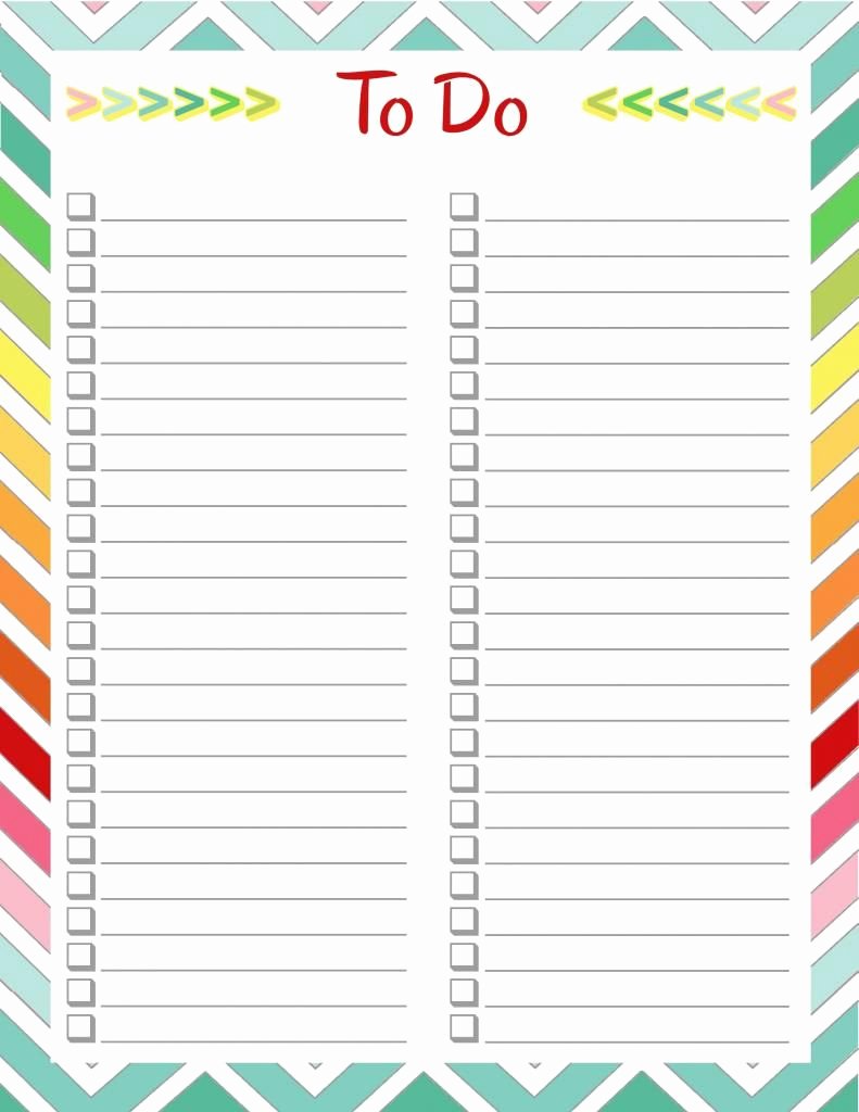 Cute to Do List Template Fresh Diy Home Sweet Home organizing Printables