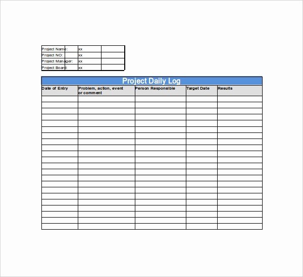 Daily Log Template Excel Beautiful Excel Driver Log Sheet Template – nowok