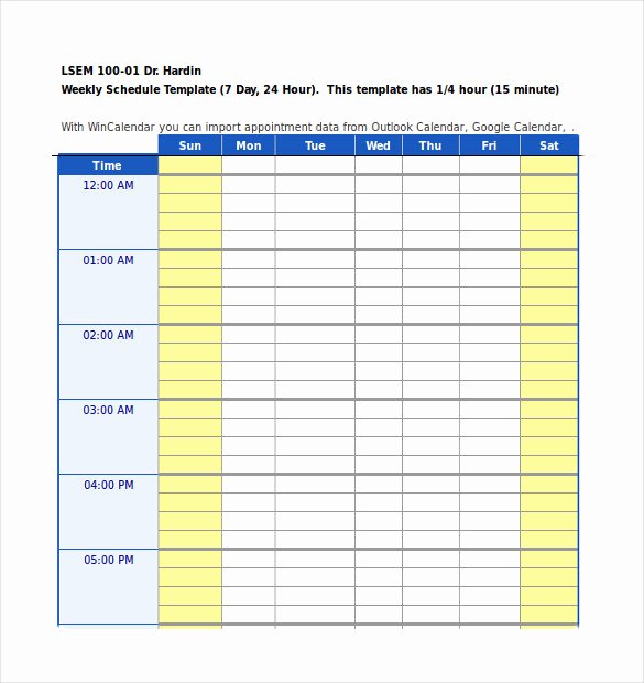 Daily Schedule Template Pdf Best Of 31 Daily Planner Templates Pdf Doc