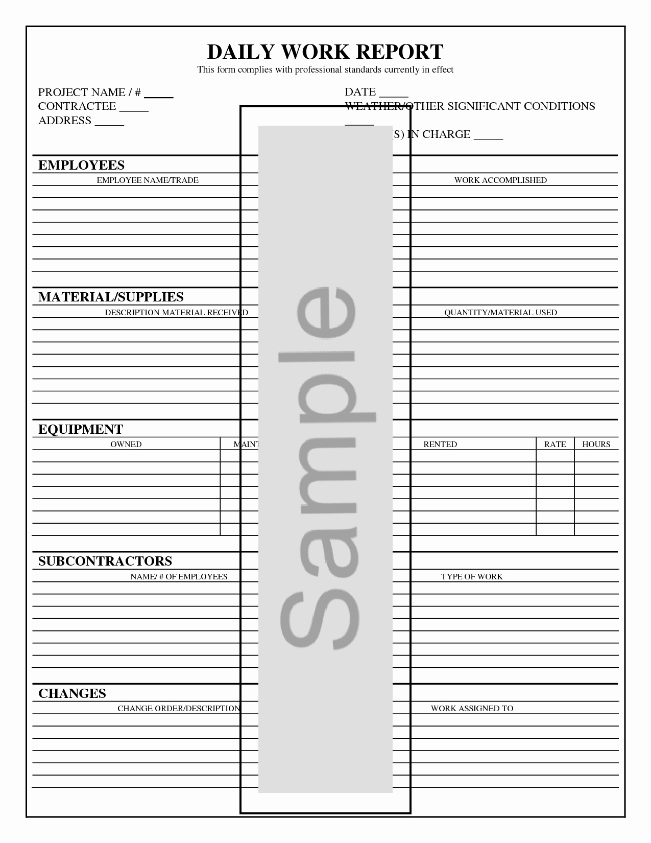 Daily Work Report Template Awesome Best S Of Daily Work Progress Report Template Daily